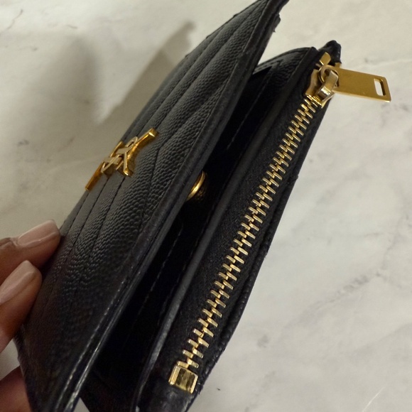 SAINT LAURENT BI-FOLD WALLET LEATHER - Picture 5 of 6